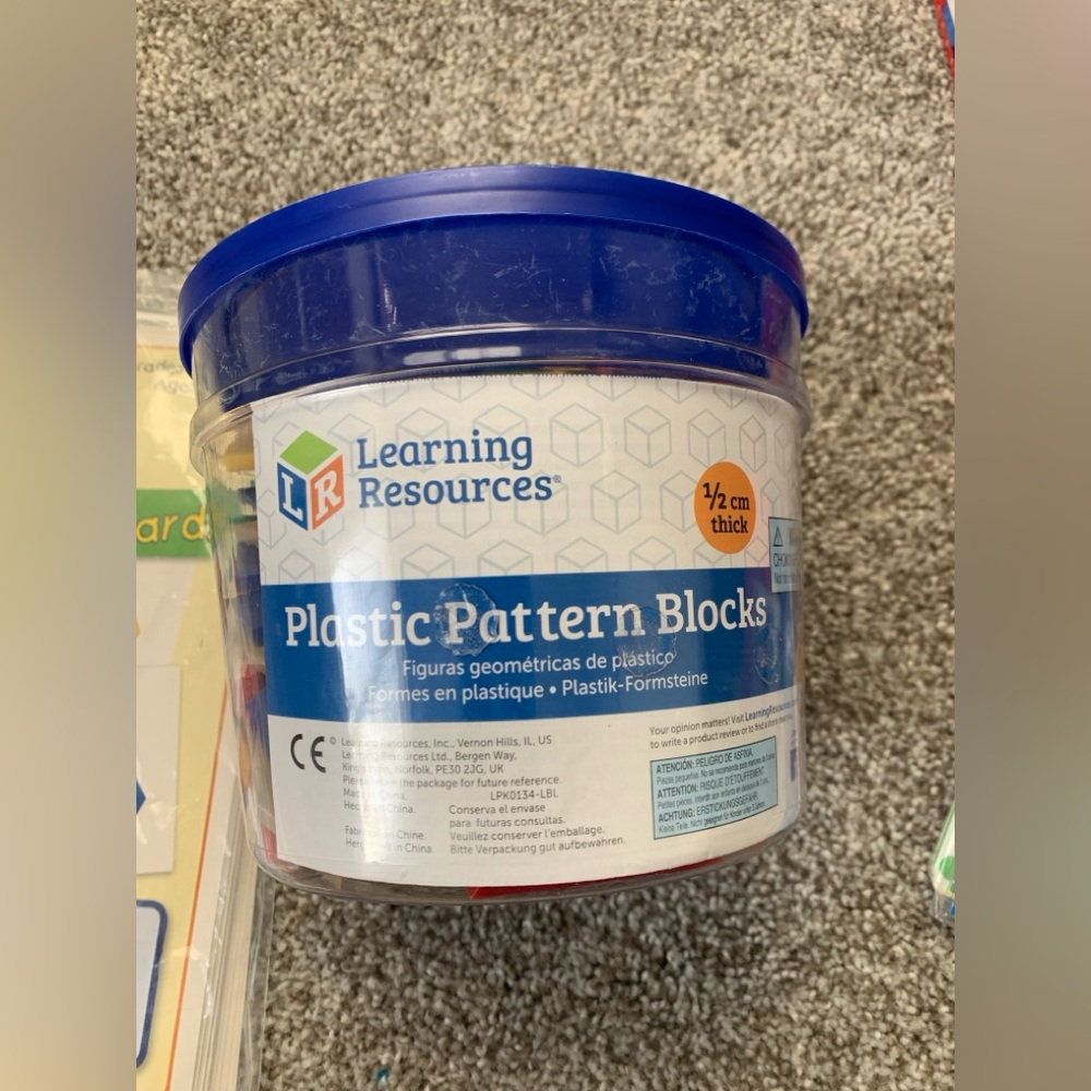 Learning Resources Pattern Block Activity Set Grades Pre-K - 3 - Picture 3 of 5